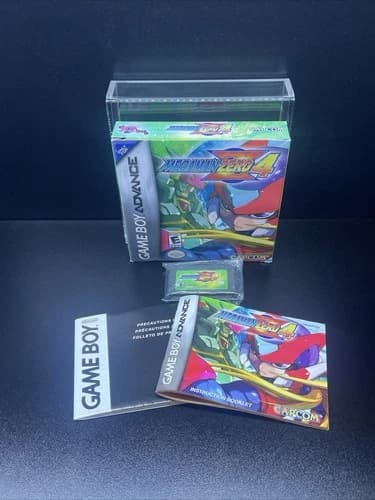 Mega Man Zero 4 (Game Boy Advance) Complete in Box (CIB) Tested Saves GBA