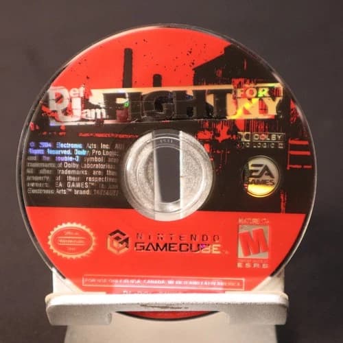 Def Jam Fight For NY Nintendo Gamecube 2004 Disc Only Tested