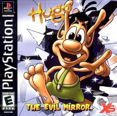Hugo The Evil Mirror PS1 Great Condition Complete Fast Shipping