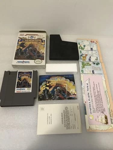 The Magic of Scheherazade (Nintendo NES) CIB w/ MAP