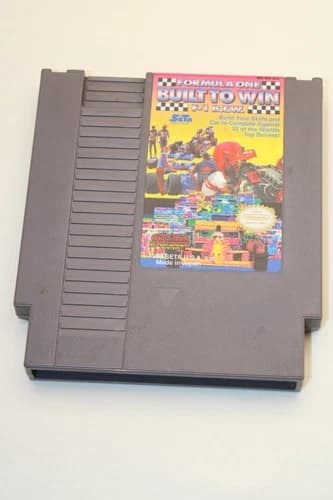 Formula One: Built to Win (Nintendo Entertainment System, 1990) Game Only tested