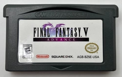 Final Fantasy V 5 Advance - NINTENDO GAME BOY ADVANCE GBA - Authentic Tested