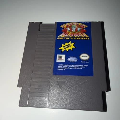 Captain Planet and the Planeteers (Nintendo, 1991) NES game cartridge only