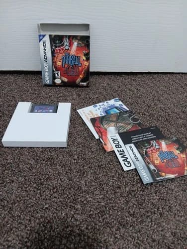 Pinball of the Dead (Nintendo Game Boy Advance, 2002) complete In Box Cib Gba