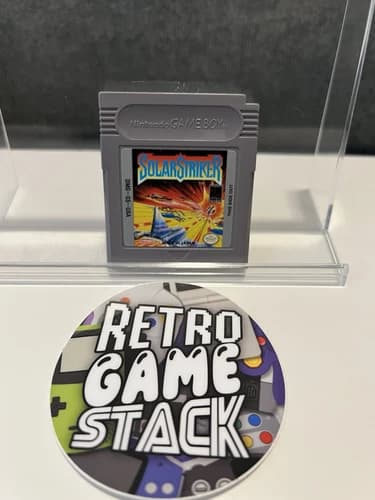 SolarStriker (Nintendo Game Boy, 1990) Tested Working Cartridge Only