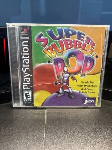 Super Bubble Pop Sony PlayStation 1, 2002, Complete Edition
