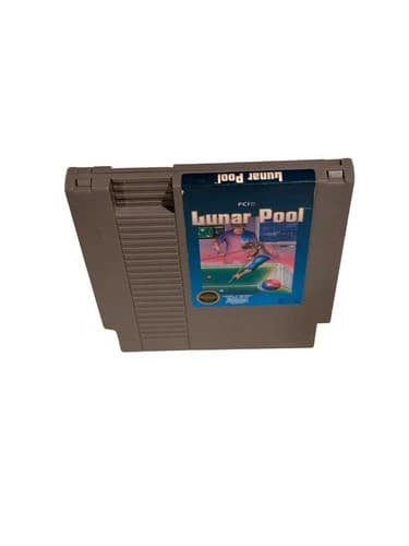 Lunar Pool (Nintendo Entertainment System, NES, 1987)