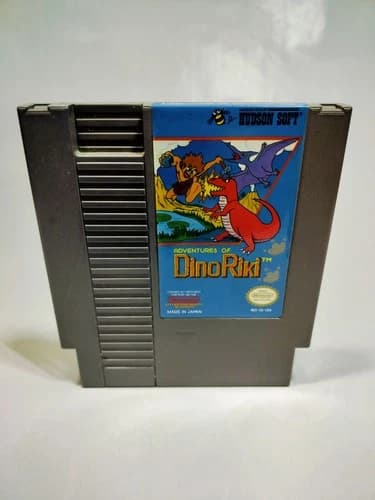 Adventures of Dino-Riki (Nintendo Entertainment System, 1989) tested and working