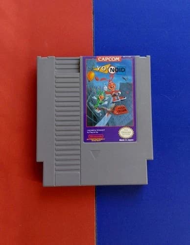 Yo! Noid NES Nintendo Authentic Cartridge 1990 Action Platformer Tested