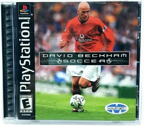 David Beckham Soccer (Sony PlayStation 1, PS1, 2002) Black Label CIB TESTED L@@K