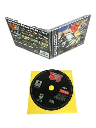 Sony PlayStation 1 PS1 CIB COMPLE TETESTED Vigilante 8 2nd Offense Second