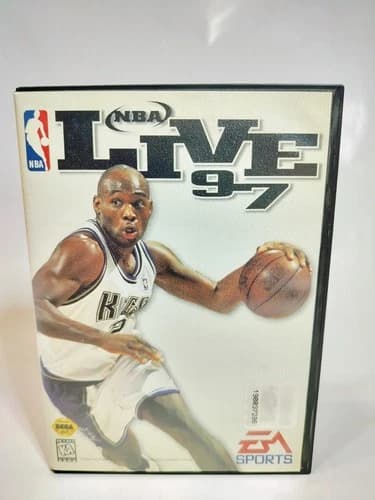 NBA Live 97 (Sega Genesis, 1996) CIB tested and working