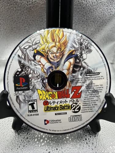 Dragon Ball Z Ultimate Battle 22 (PlayStation 1 PS1 2003) Game Only - Tested