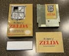 The Legend of Zelda (Nintendo NES, 1987) Complete CIB Oval SOQ Tested
