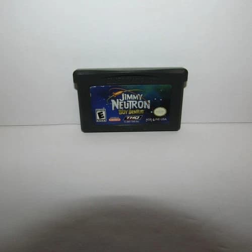 Jimmy Neutron Boy Genius Nintendo Game Boy Advance GBA Cartridge Only Tested