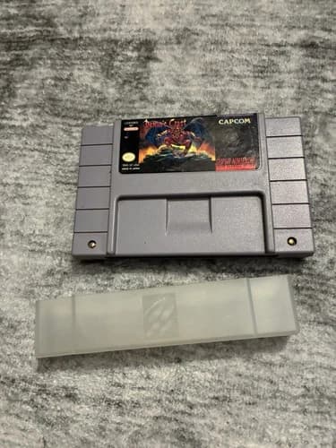 Demons Crest (Super Nintendo SNES, 1994) Authentic Tested & Working