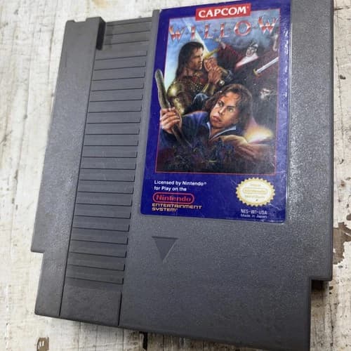 Willow Cartridge Only (Nintendo Entertainment System, 1989) Tested Capcom NES
