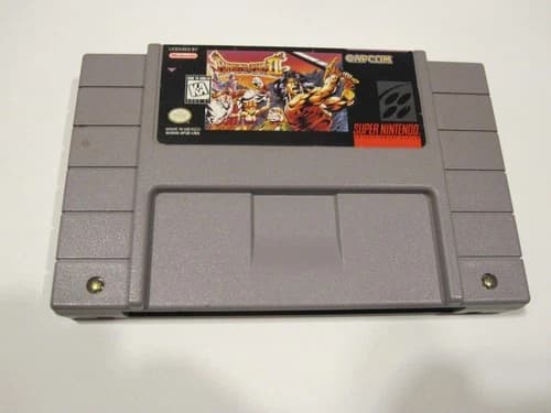 Authentic Original Super Nintendo SNES Breath of Fire II Tested Contacts Cleaned