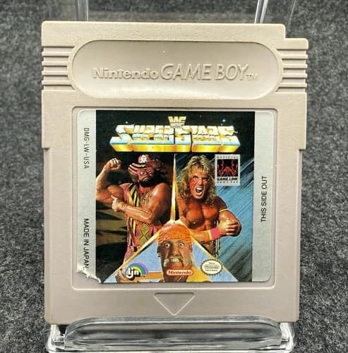 WWF Superstars (Nintendo Game Boy, 1991) Cart Only TESTED
