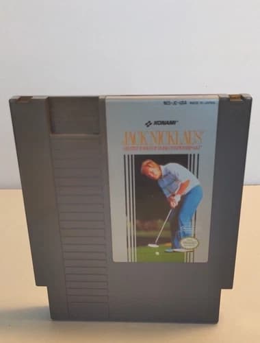 Nintendo Jack Nicklaus 18 Holes of Greatest Major Champion Ship Golf Game (1985)