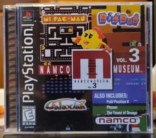 Namco Museum Vol. 3 - Sony PlayStation 1 - PS1 - Complete - CIB
