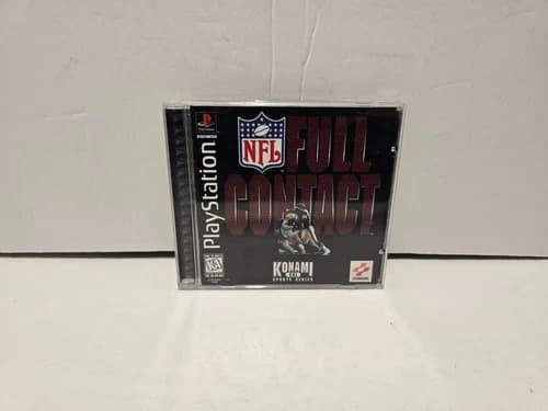 NFL Full Contact Sony PlayStation 1 PS1 Complete in Box CIB