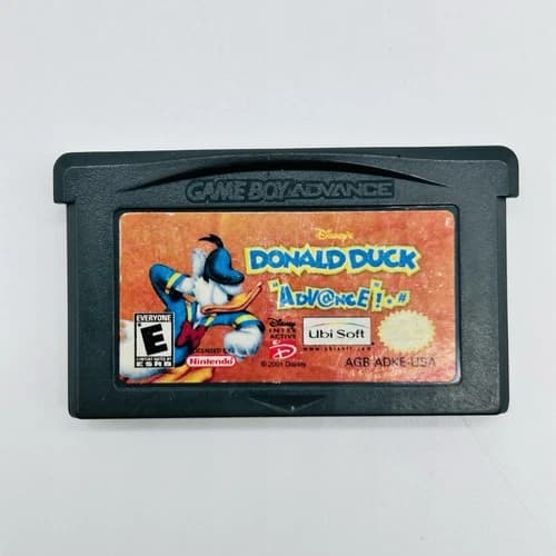 Disney's Donald Duck Advance (Game Boy Advance GBA) Authentic Tested