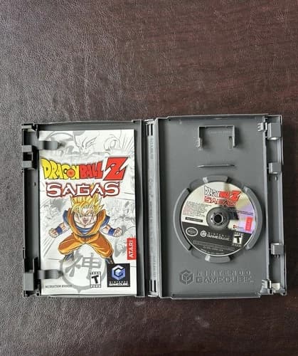 Dragon Ball Z Sagas (Nintendo GameCube) Black Label CIB Tested & Working