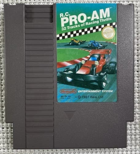 R.C. Pro-Am Nintendo Entertainment System NES 1988