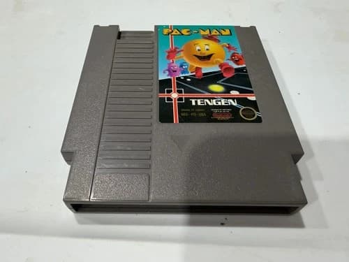 Pac-Man Nintendo NES 1990 Tengen Edition Arcade Game