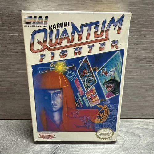 Kabuki Quantum Fighter (NES) CIB • Complete In Box • Tested • Authentic