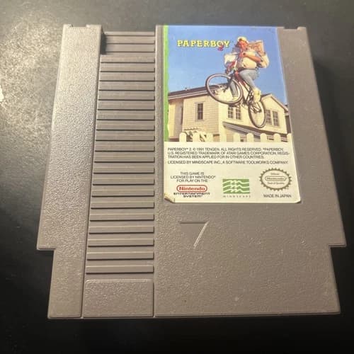 Paperboy 2 NES authentic WORKING Nintendo