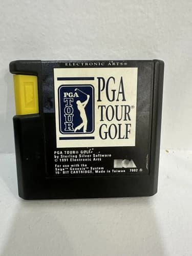 PGA Tour Golf (Sega Genesis) Good Condition Loose Cartridge Tested N Working