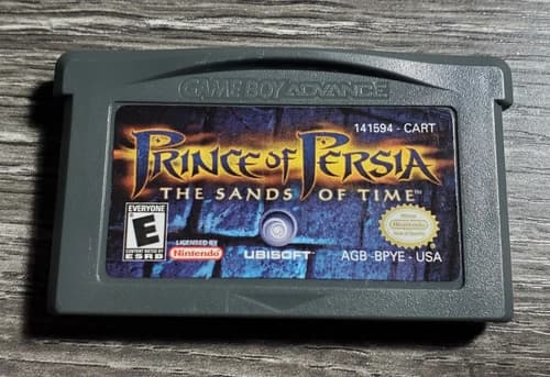 Prince of Persia The Sands Of Time (Nintendo Gameboy Advance) GBA TESTED