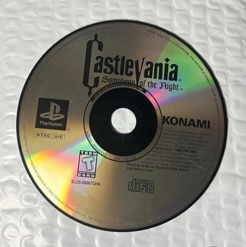 Castlevania: Symphony of the Night by Konami PlayStation 1,Loose Great Condition
