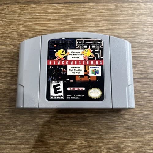 Namco Museum N64 Nintendo 64 1999 Tested & Working Authentic Cartridge Only