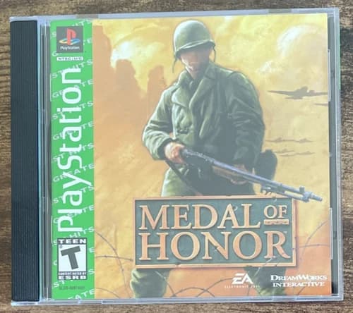 Medal of Honor Sony PlayStation 1 PS1 Video Game F7450