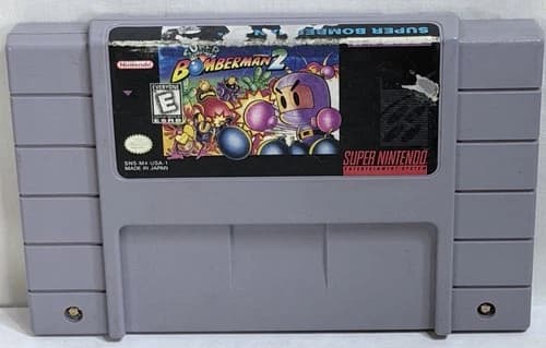 Super Bomberman 2 (SNES) Cartridge Only Tested and Working