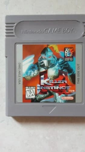 Nintendo Killer Instinct Game Pak Fighting Game Boy NTSC-U/C KA