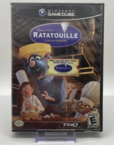 Ratatouille (Nintendo GameCube, 2007) Complete With Manual