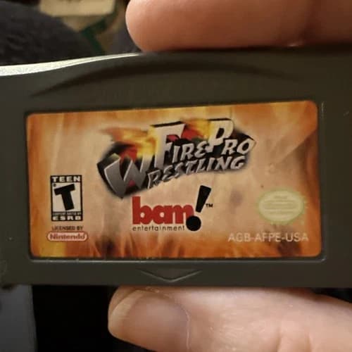 Fire Pro Wrestling (Nintendo Game Boy Advance, 2001) Game Only