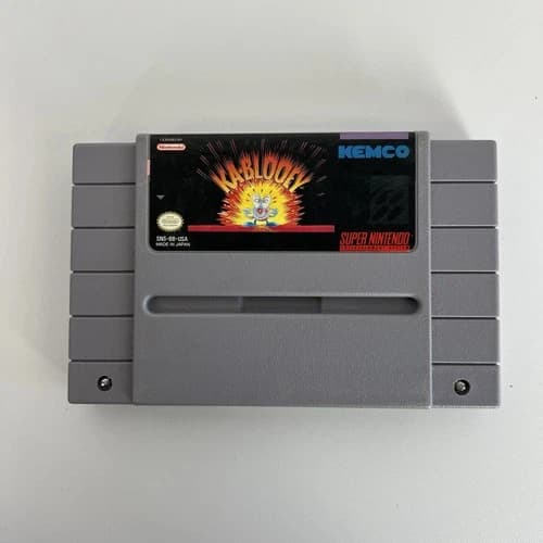 Kablooey (Super Nintendo, 1992) SNES