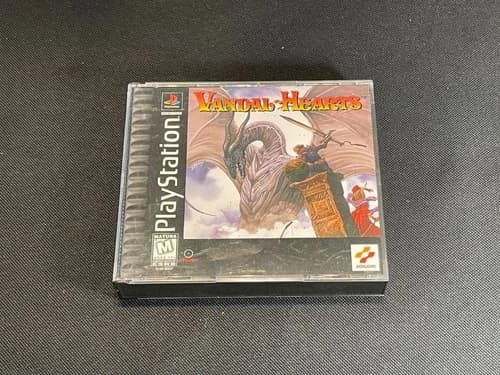 Vandal-Hearts (Sony PlayStation 1, 1997) Complete PS1 NTSC