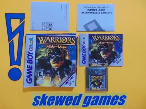 Warriors of Might and Magic - cib - Nintendo GameBoy Color GBC