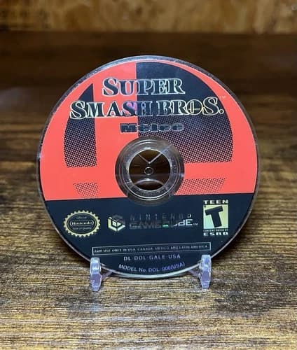 Super Smash Bros Melee (Nintendo GameCube, 2001) DISC ONLY Tested & Works