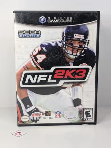 NFL 2K3 (Nintendo GameCube, 2002) CIB Complete w/ Manual