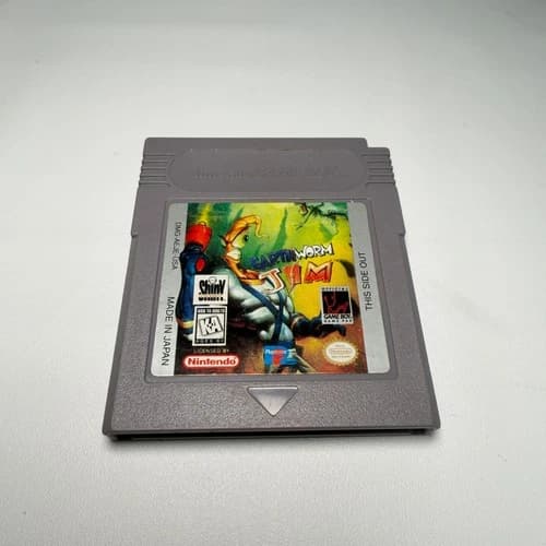 Earthworm Jim Nintendo Game Boy Cartridge Only Pre-Owned Tested And Works