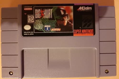 Frank Thomas Big Hurt Baseball (Super Nintendo Entertainment System, 1995)