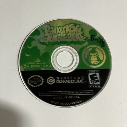 Donkey Kong Jungle Beat Disc Only - Tested (GameCube, 2005)