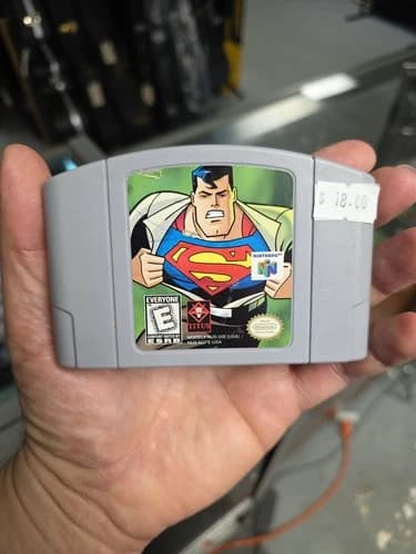 Superman 64 (Nintendo 64 N64, 1999) Authentic Tested